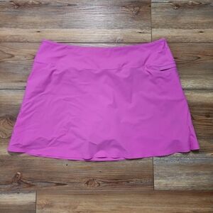 Greyson Skirt With Shorts Womens XL Pink Skort